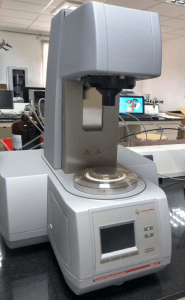 Rheometer: Anton Paar MCR 302